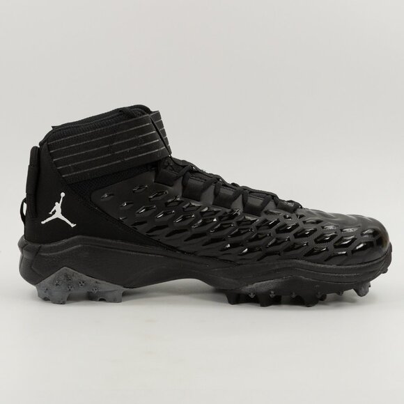 Jordan Force Savage Pro 2 Shark \'Black White\' CV1666-003 Football Cleats main image 4